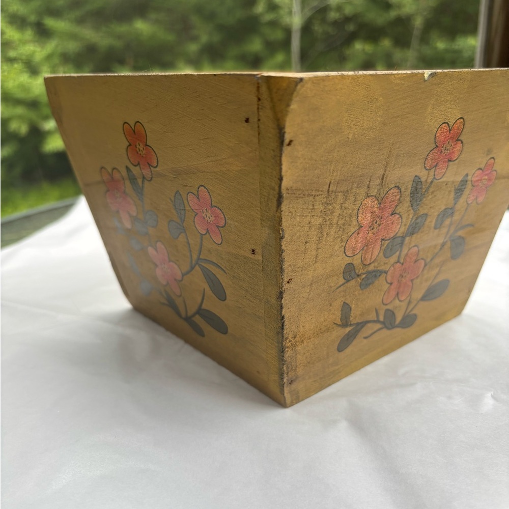 Floral Gold Decorative Box